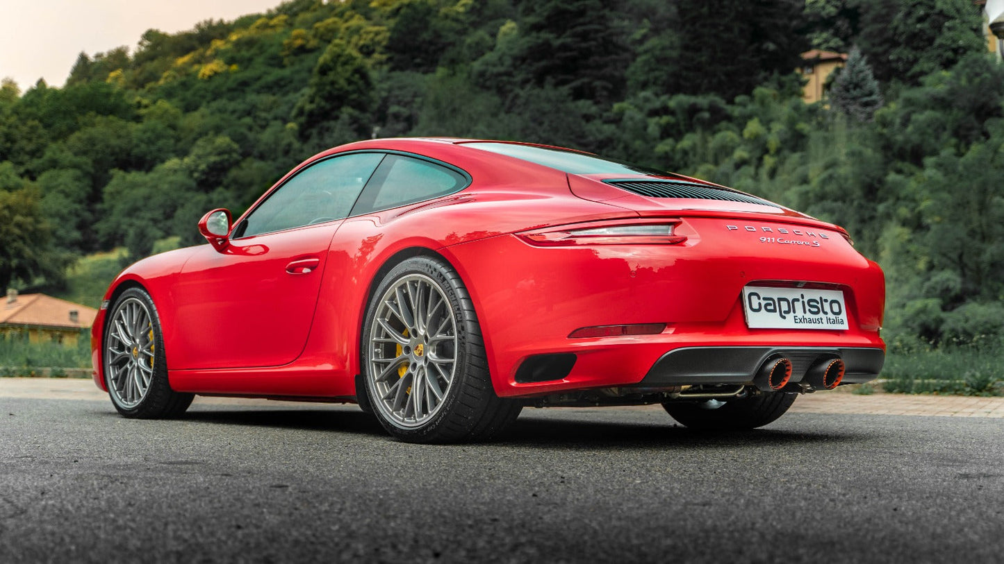 Capristo Porsche 991.2 Carrera/GTS - Valved Exhaust w Wicrom Tips