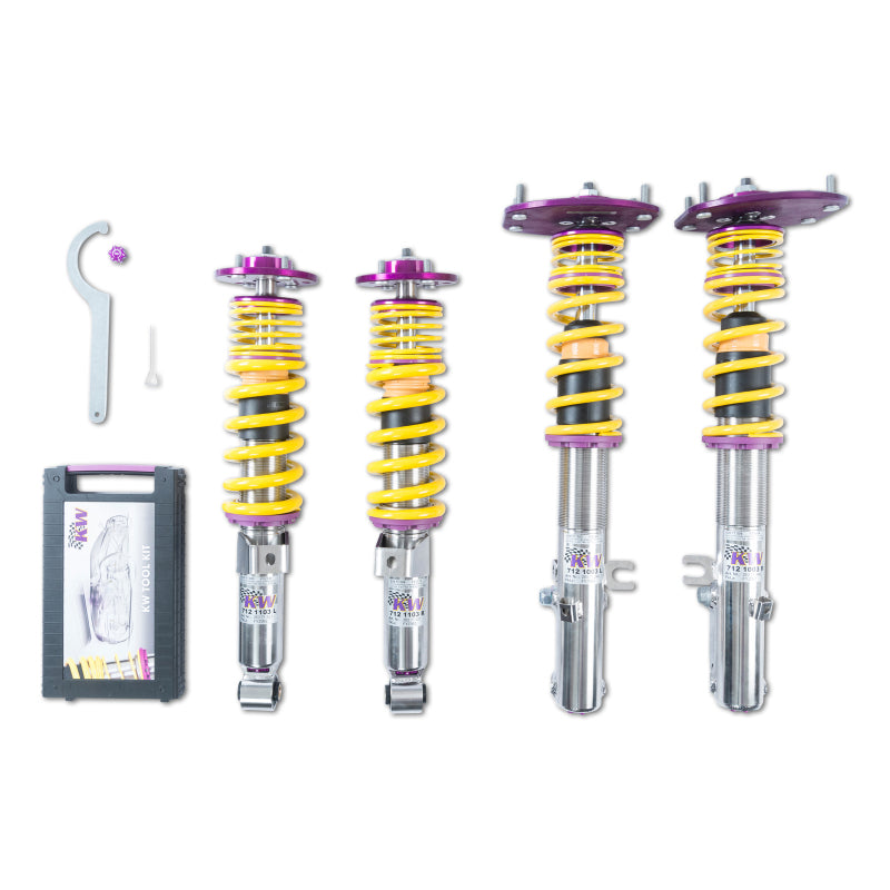KW Coilover Clubsport Kit 2-Way 94-97 Porsche 911 (993) Carrera 4/4S Turbo (Incl Convertible)