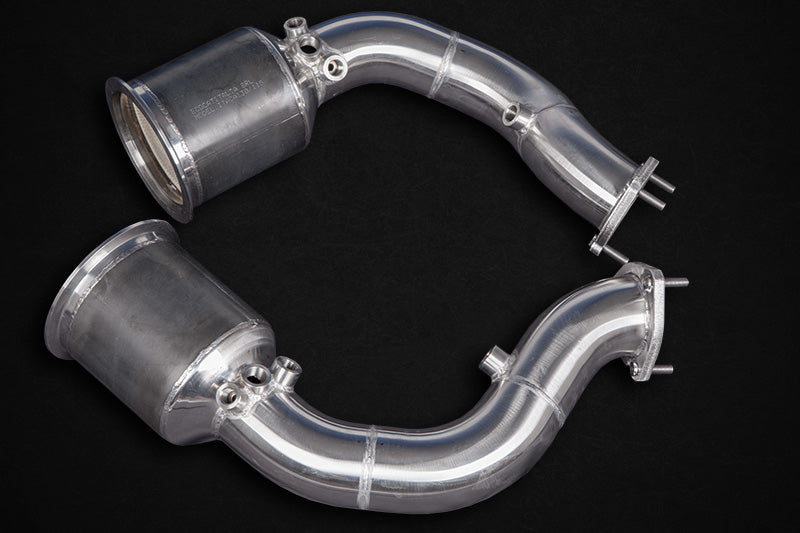 Capristo Porsche 536.1/2 Cayenne V8TT - Sport Cat Downpipes