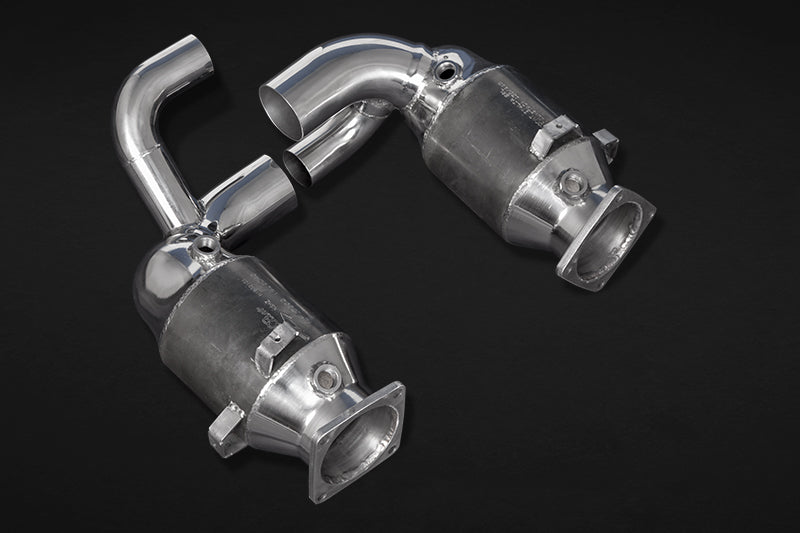 Capristo Porsche 991.2 Carrera/GTS - Valved Exhaust, 250 Cell Sport Cats + Carbon Tips