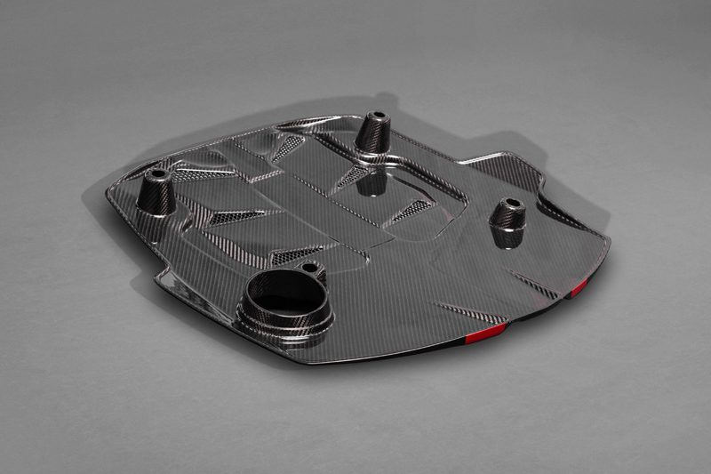 Capristo Audi RS/S - Carbon Fiber Engine Cover