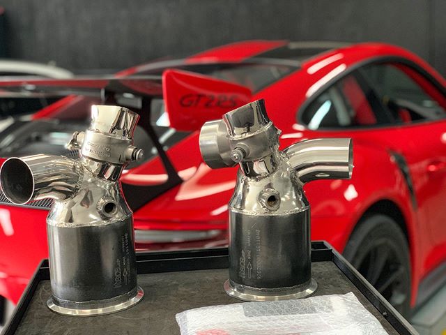 Capristo Porsche 991.2 GT2RS - Valved Cat Spare Pipes