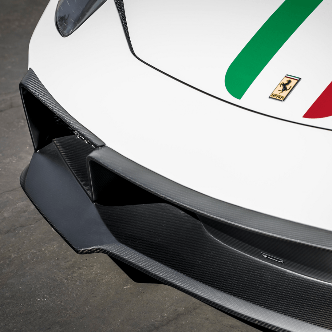 Vorsteiner Ferrari 458 Italia VX Carbon Fiber Front Bumper w/ Front Spoiler