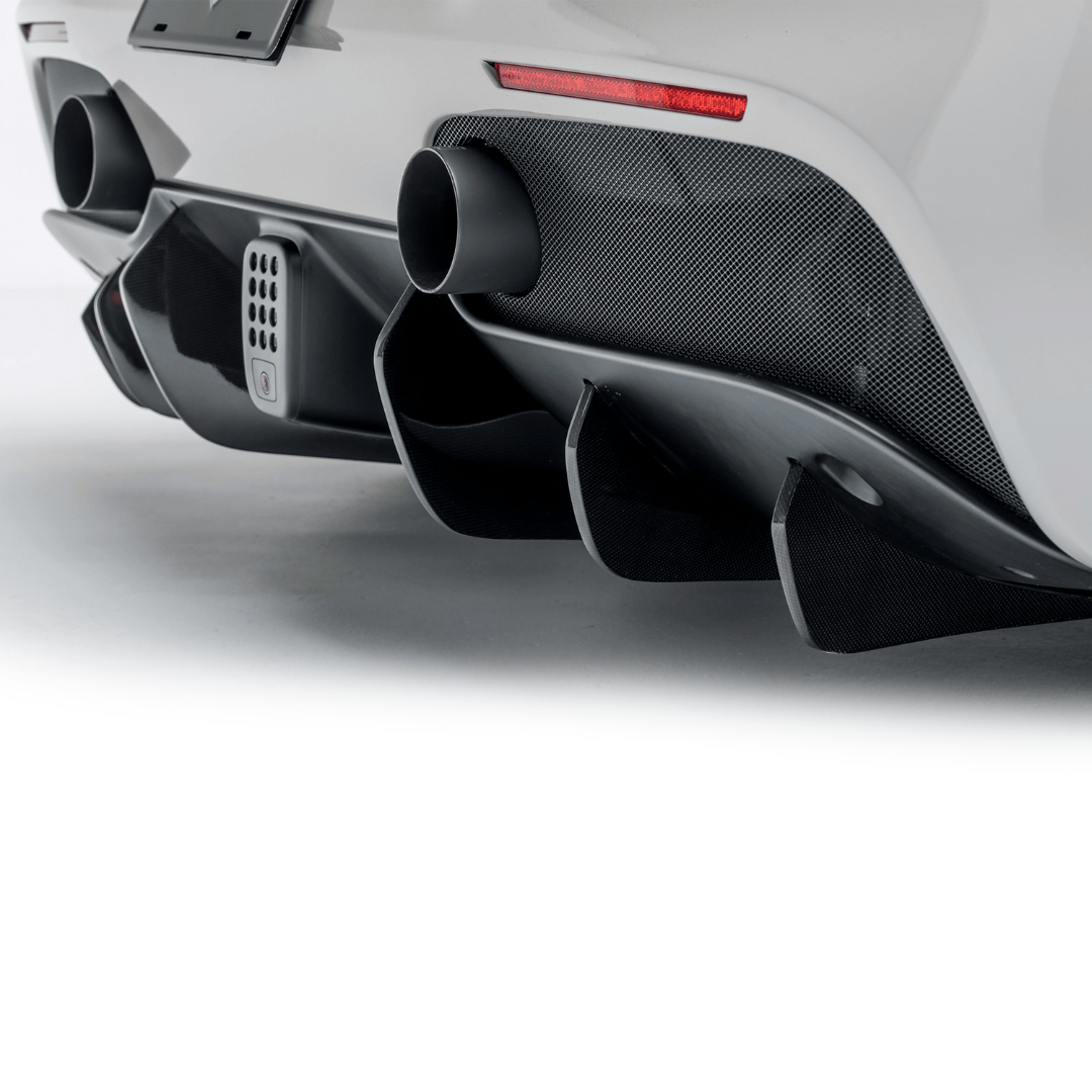 Vorsteiner Ferrari 488 Diavolo Carbon Fiber Rear Diffuser Fins (set of 6)