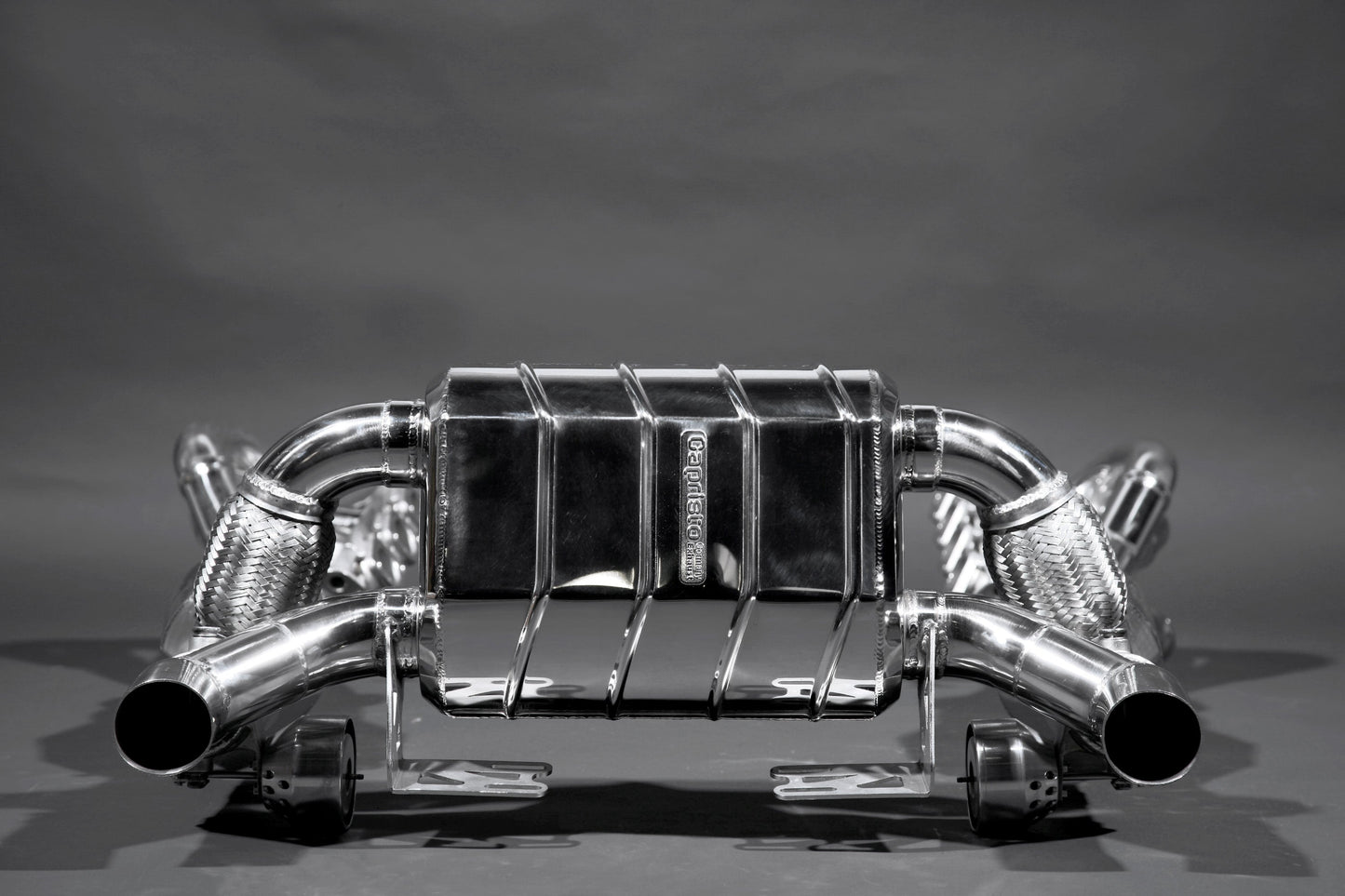 Capristo Ferrari F430 Scuderia/16M - Valved Exhaust, Cat Spares + Heat Protection