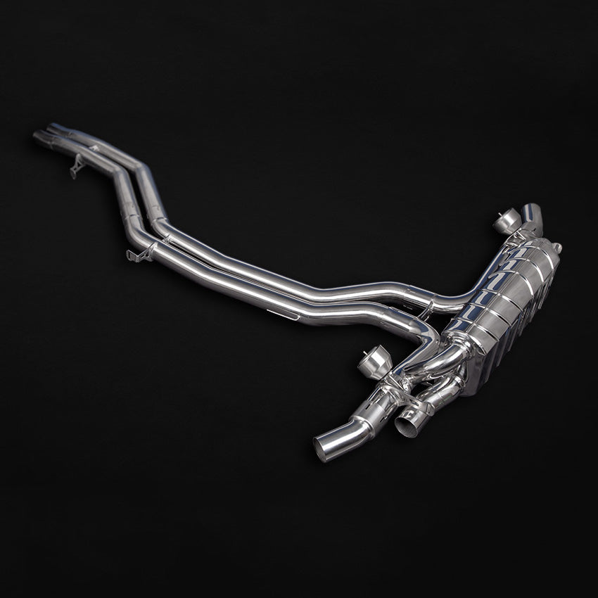 Capristo Lamborghini Urus/S - Valved Exhaust with MidSilencer Spare and Wicrom Tips (OE Actuators)