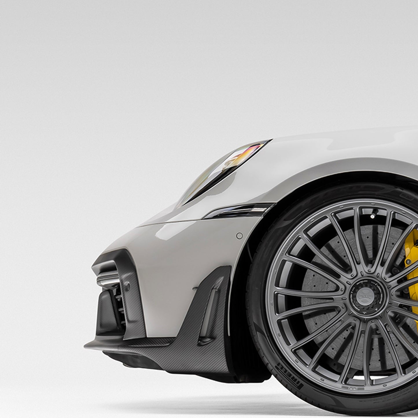 Vorsteiner Porsche 992 Turbo S Aero Front Spoiler Winglets