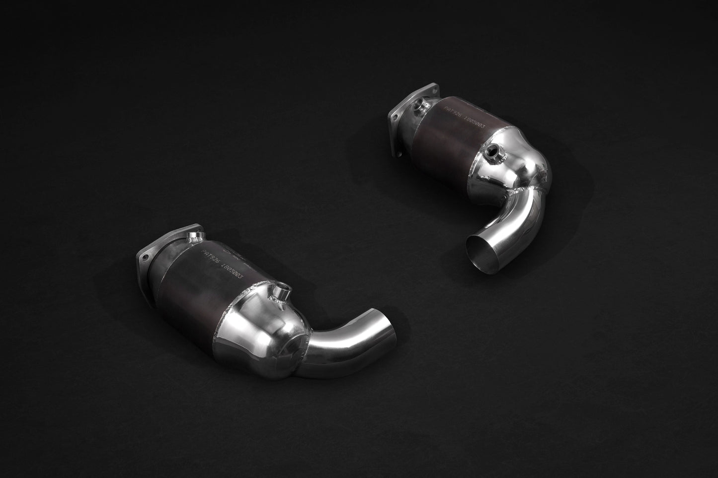 Capristo Porsche 991.1/2 Turbo/S - Valved Exhaust + 250 Cell Sport Cats (CES3)