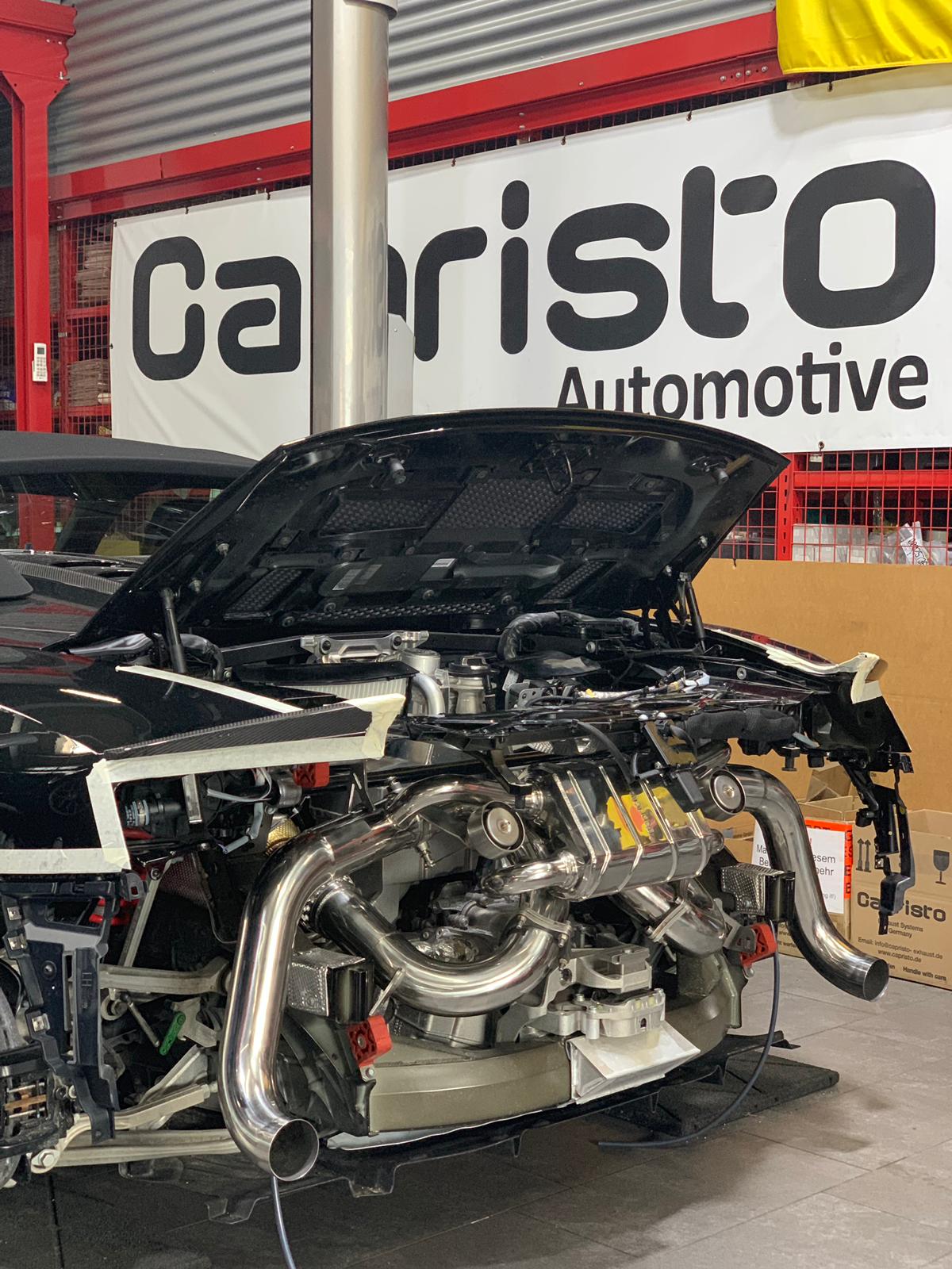 Capristo Audi R8 (Gen2) Facelift - Valved Exhaust (EU Market OPF)