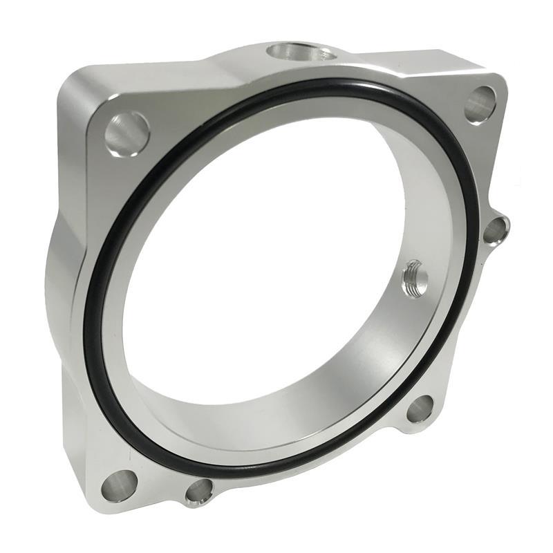 Torque Solution Throttle Body Spacer (Black): Audi / Volkswagen 2.0T FSI SI