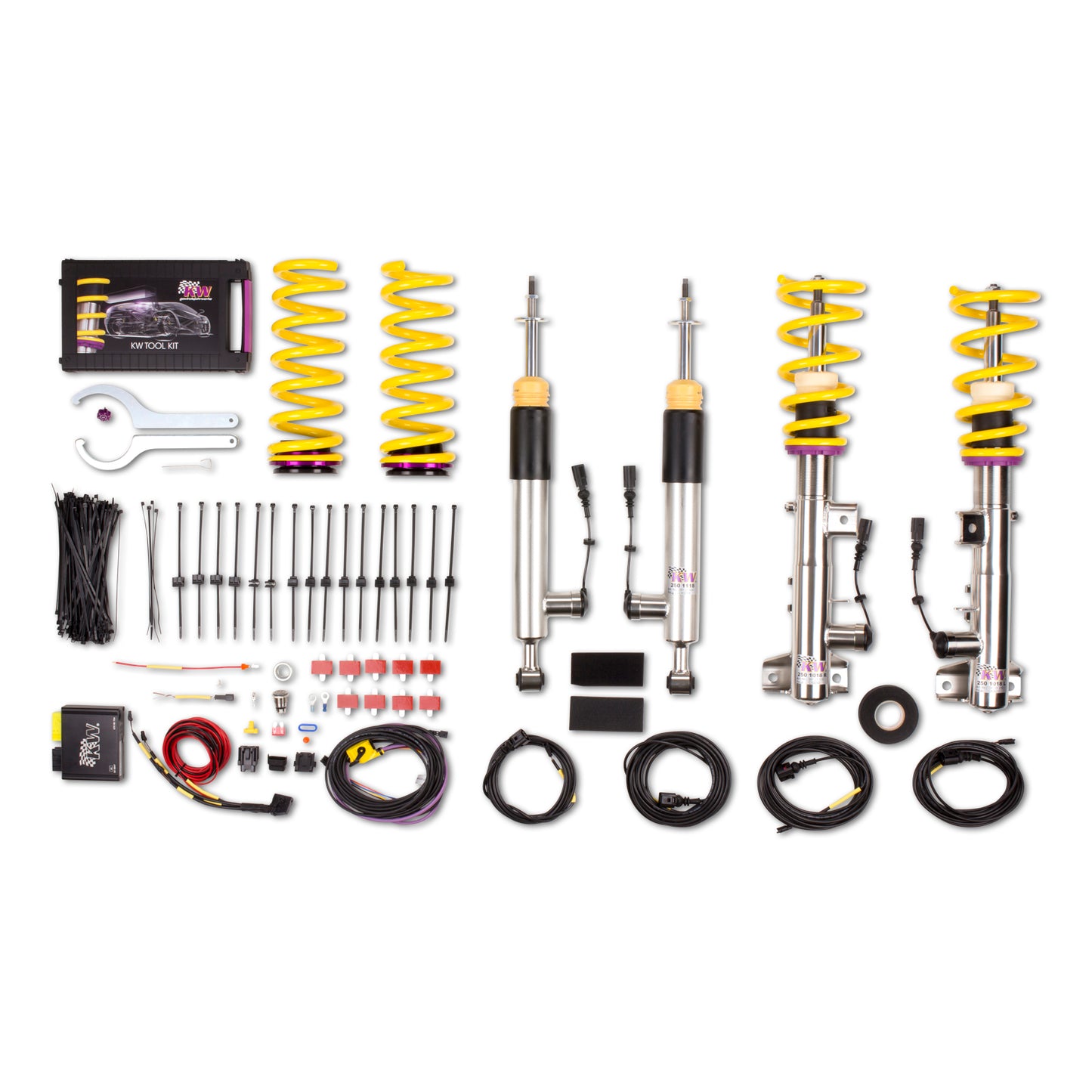 KW Audi/Porsche Multi-Fitment DDC ECU COILOVER KIT - 39025008