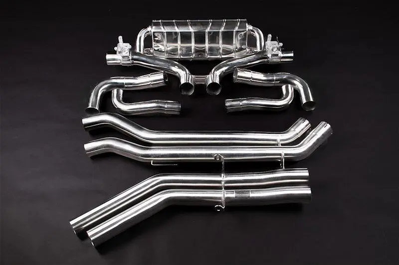 Capristo Lamborghini Urus Performante - Valved Exhaust, MidSilencer Spare + Wicrom Tips (OE Actuators)