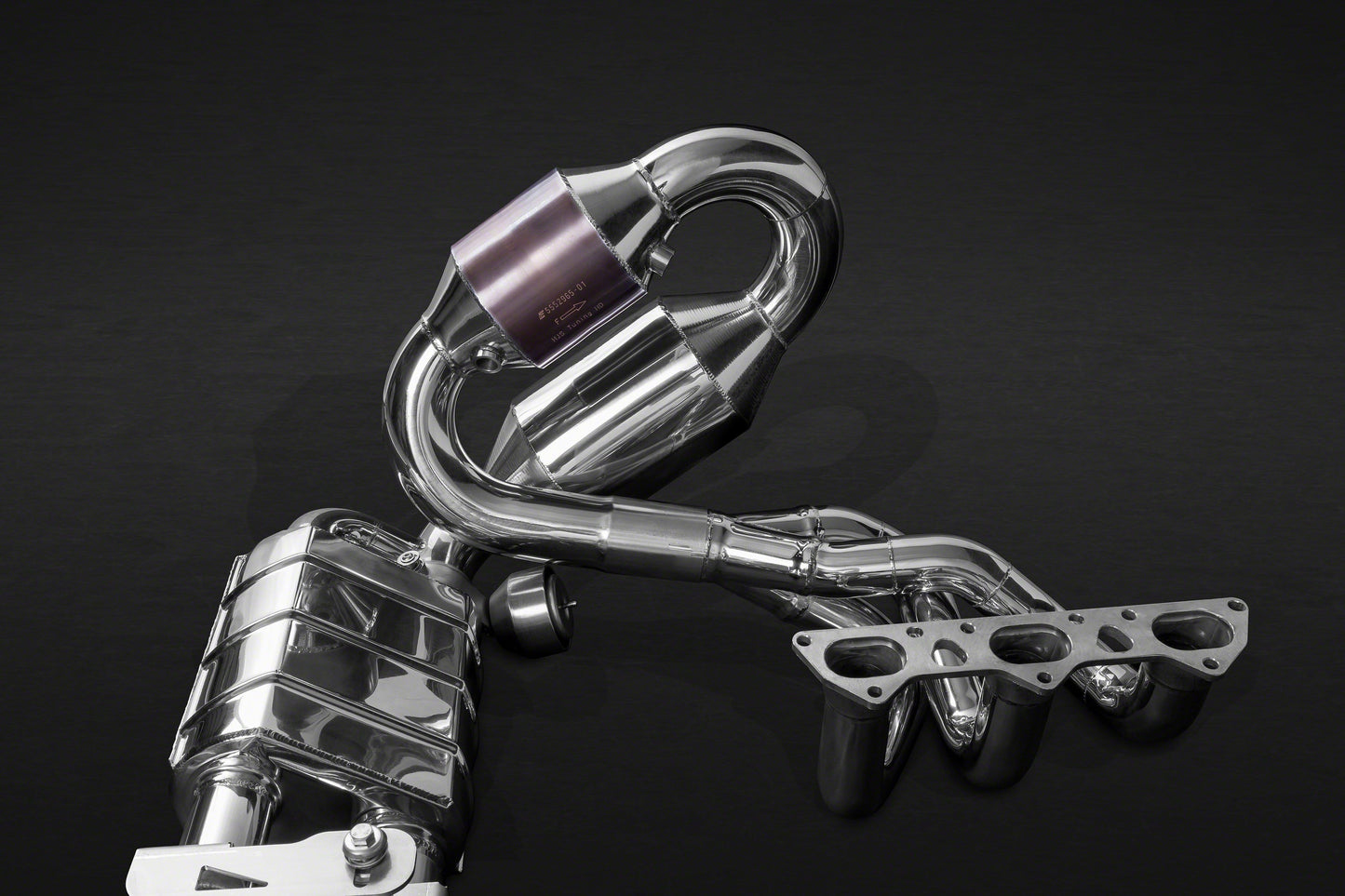 Capristo Porsche 991.1 GT3/3RS - SET: Valved Exhaust, Headers, Sport Cats, and Carbon Engine Cover (CES3)