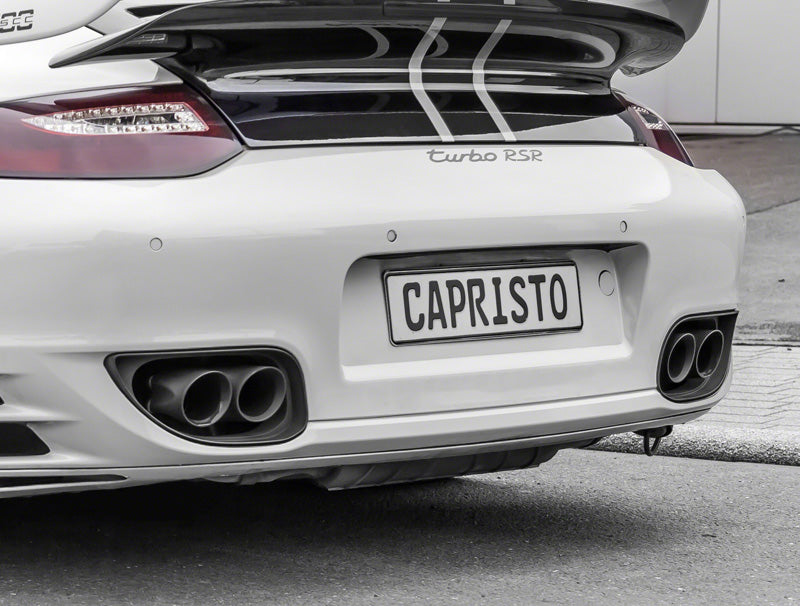Capristo Porsche 997.2 Turbo/S - Valved Exhaust + 250 Cell Sport Cats (CES3)