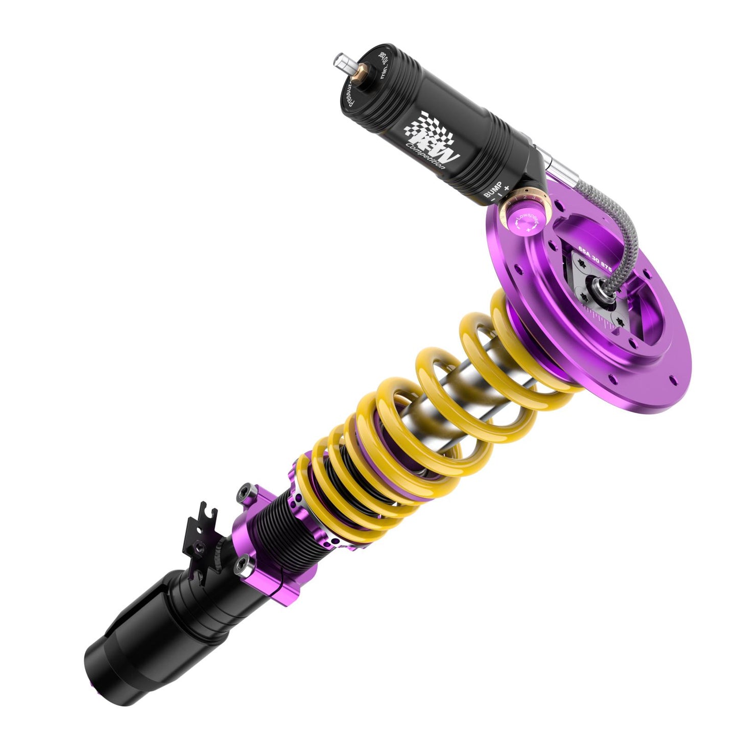 KW McLaren 720S V4 RACING KIT (R-COMPOUND; REAR COILOVER CONV.) - 39720338