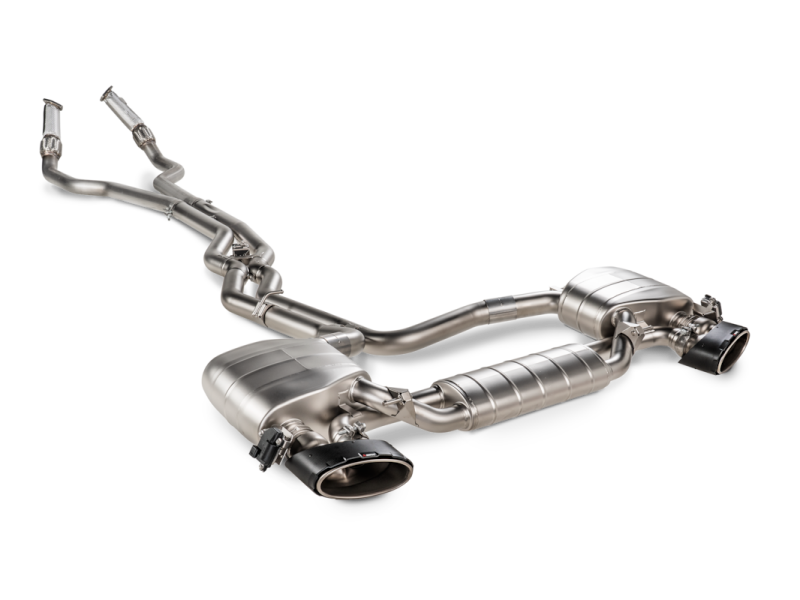Akrapovic 2023 Audi RS6 Avant (C8) Evolution Line Cat Back (Titanium) (Req Link Pipe Set)