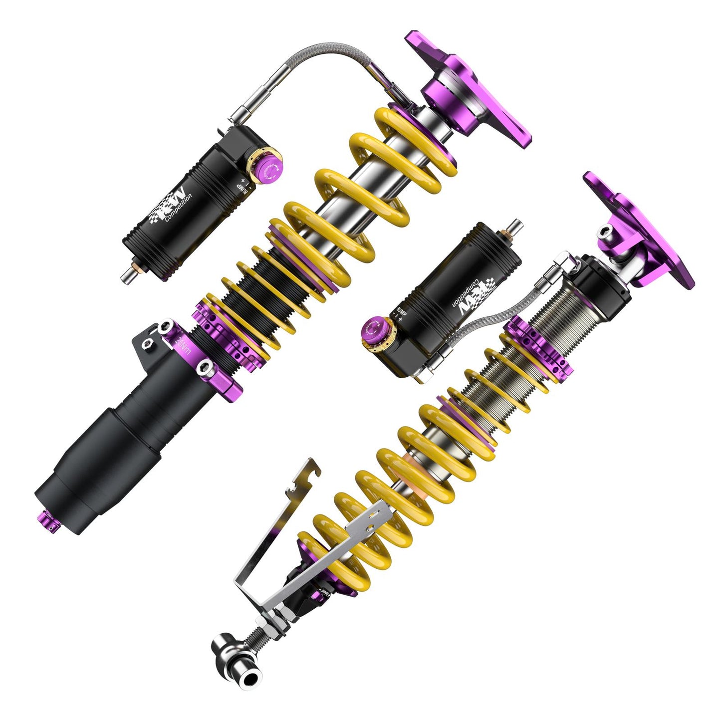 KW McLaren 720S V4 RACING KIT (R-COMPOUND; REAR COILOVER CONV.) - 39720346
