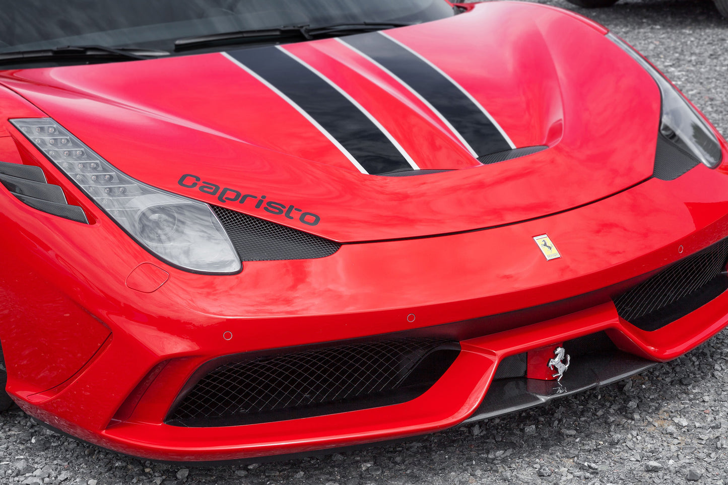 Capristo Ferrari 458 Speciale - Carbon Fiber Front Spoiler