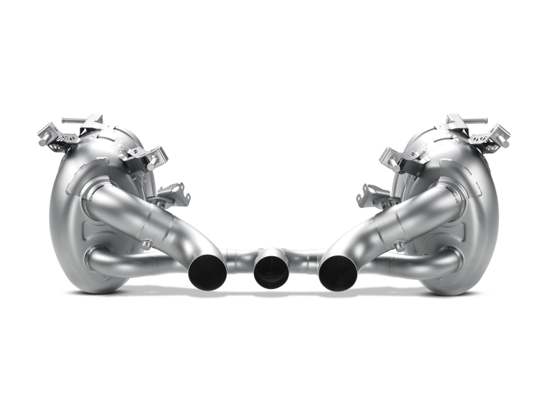 Akrapovic 10-15 Ferrari 458 Italia/458 Spyder Slip-On Line (Titanium) w/ Carbon Tips