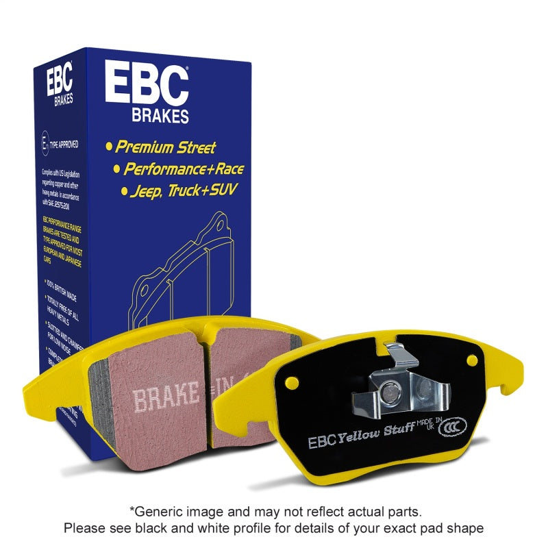 EBC 2019+ Mercedes-Benz A220 Sedan (V177) 2.0L Turbo Yellowstuff Front Brake Pads