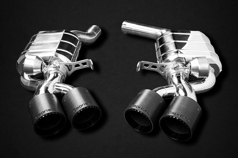 Capristo Audi RS6/7 (C8) - ECE Valved Exhaust + Carbon Tips (OE Actuators)
