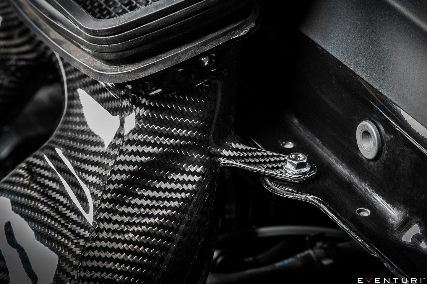 Capristo Eventuri Porsche 991.1/2 Turbo/S Black Carbon Intake System