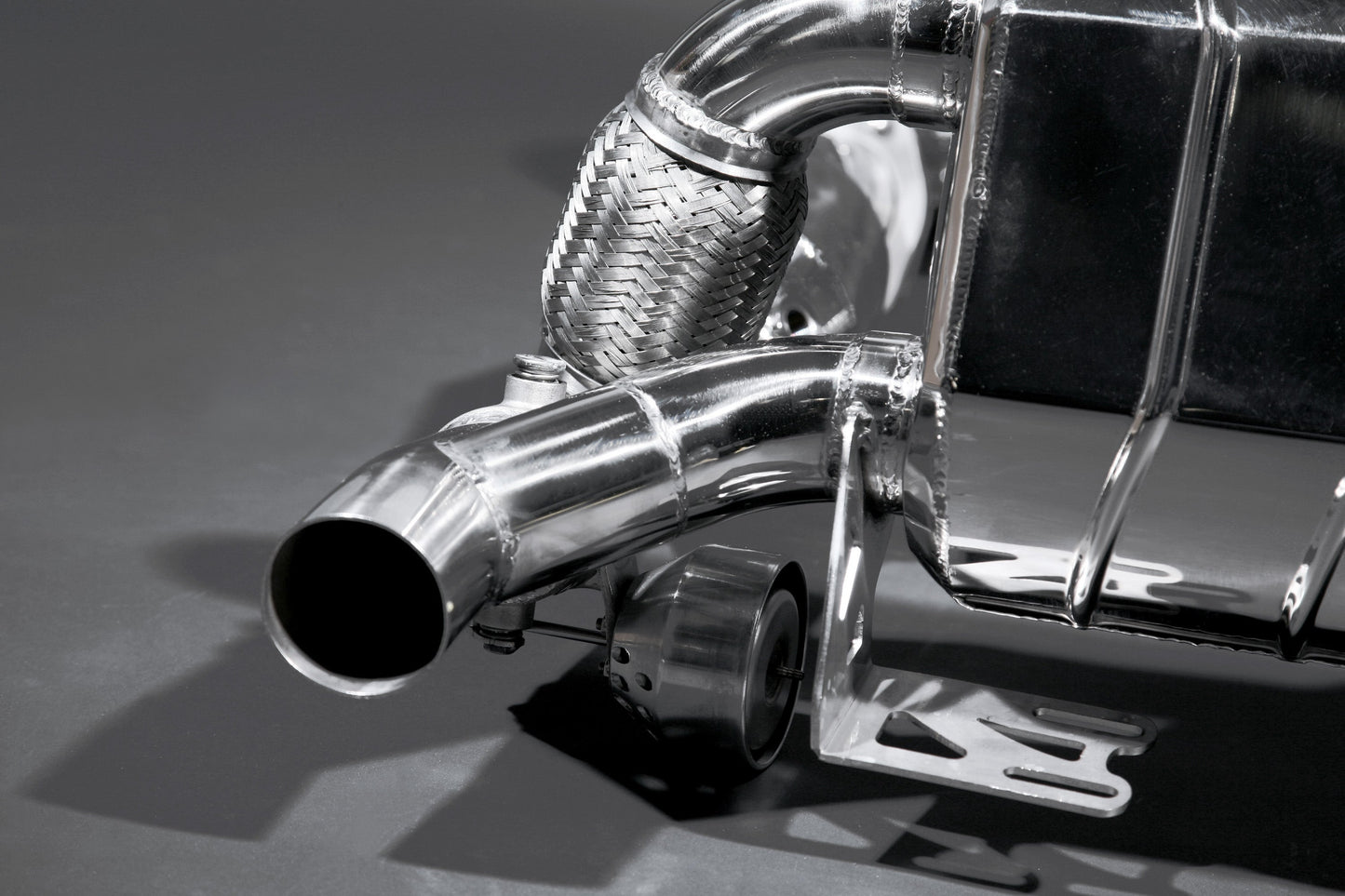 Capristo Ferrari F430 Scuderia/16M - Valved Exhaust, 250 Cell Sport Cats + Heat Protection