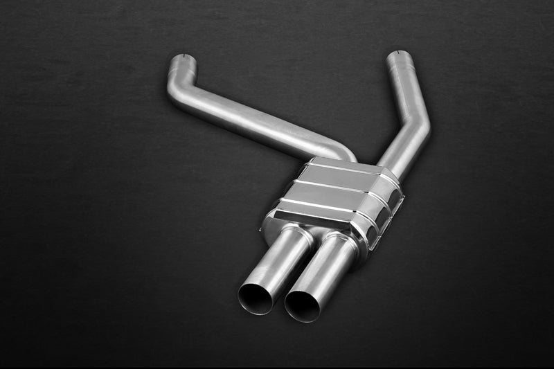 Capristo Porsche 958 Cayenne V8 Induction - ECE Valved Exhaust w Mid-Pipes (CES3)