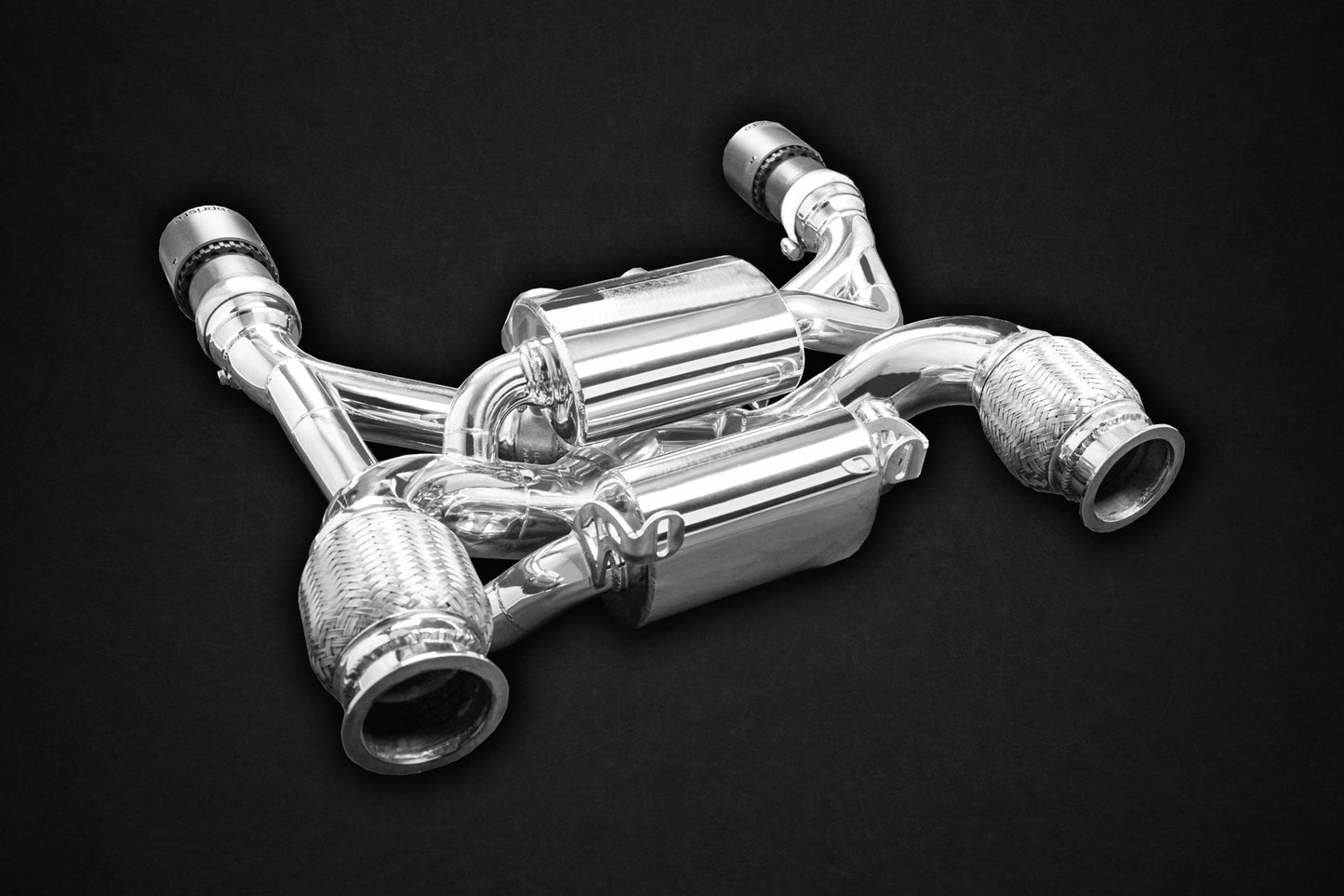 Capristo Mclaren 720S - Valved Exhaust + Cat Spare Downpipes (CES3)