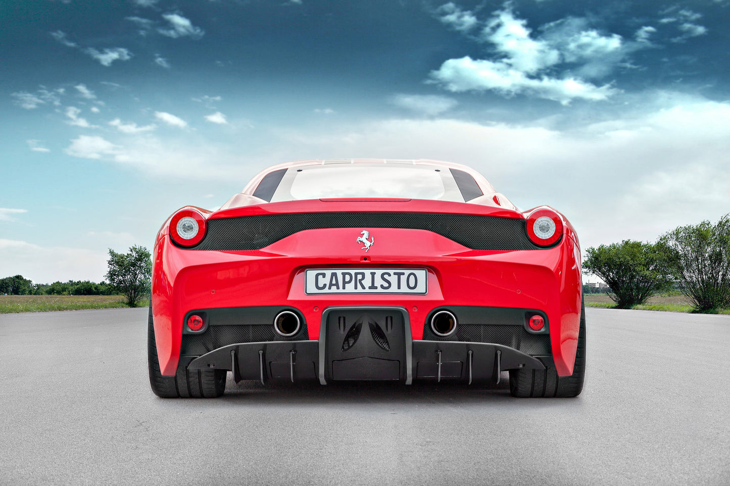 Capristo Ferrari 458 Speciale - Carbon Fiber Rear Diffuser