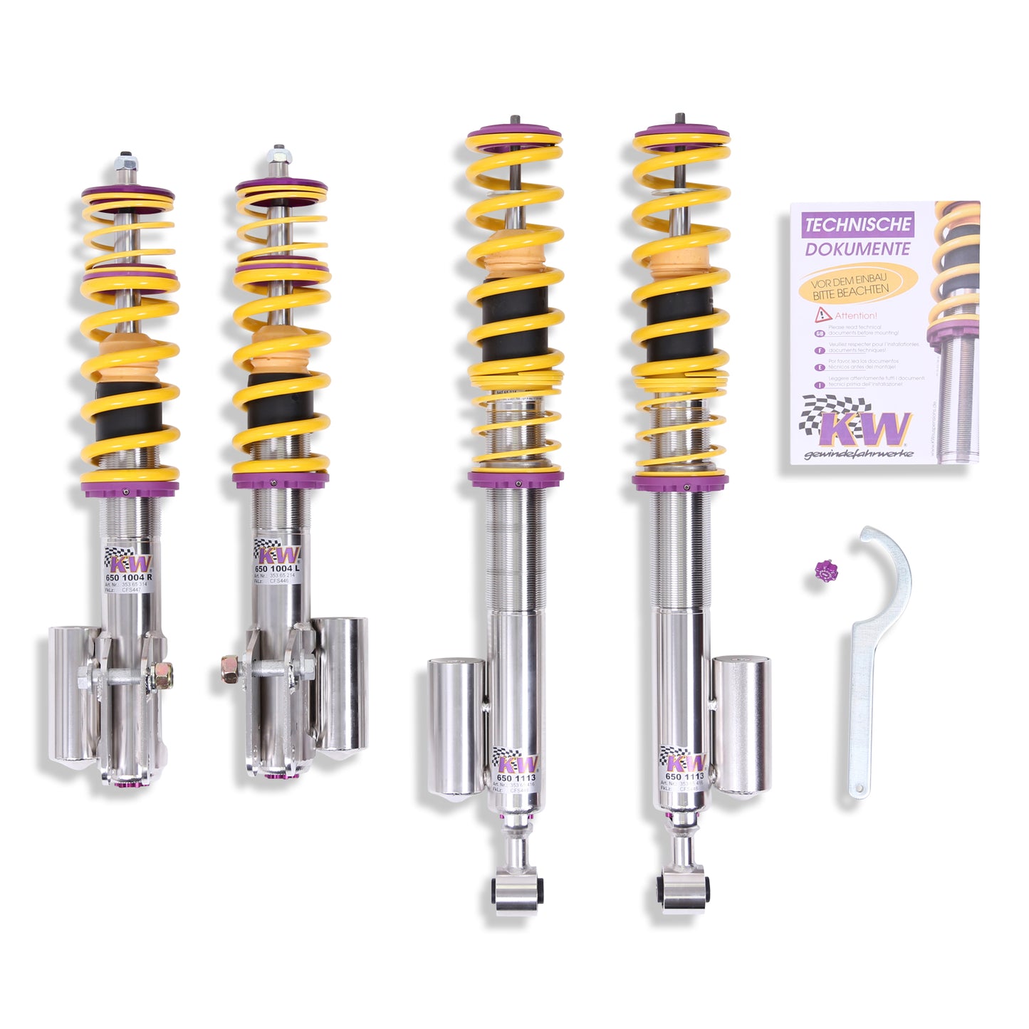 KW Lamborghini Huracan COILOVER KIT V3 - 35265017