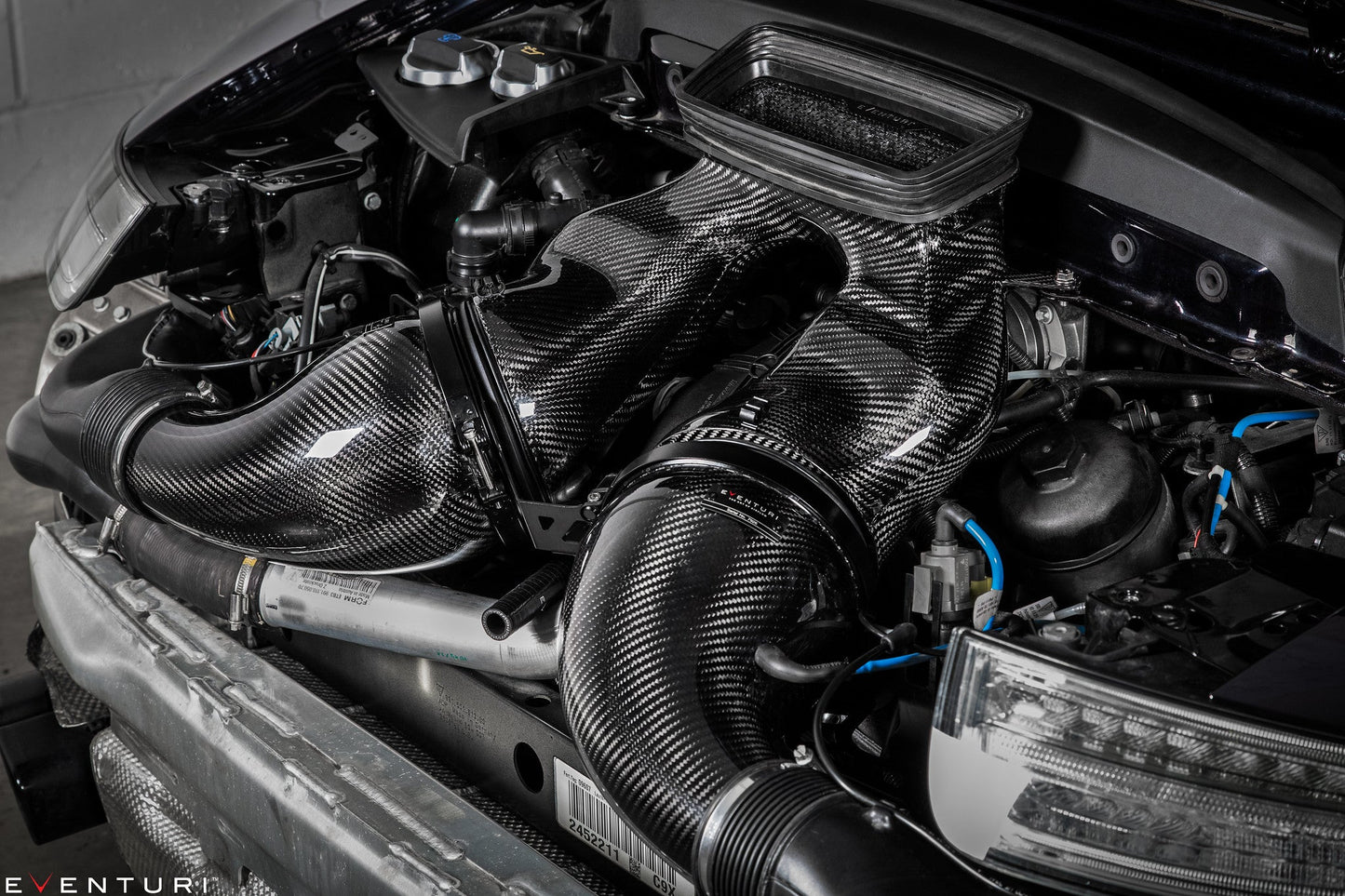 Capristo Eventuri Porsche 991.1/2 Turbo/S Black Carbon Intake System
