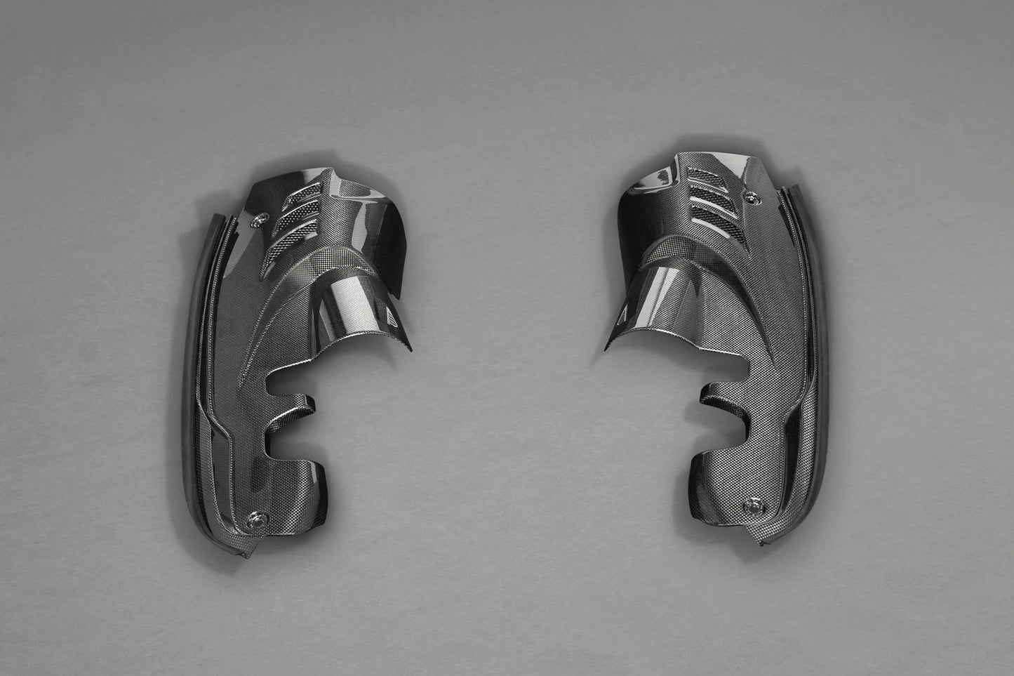 Capristo Ferrari 488 GTS / Pista Spider - Carbon Fiber Engine Side Covers