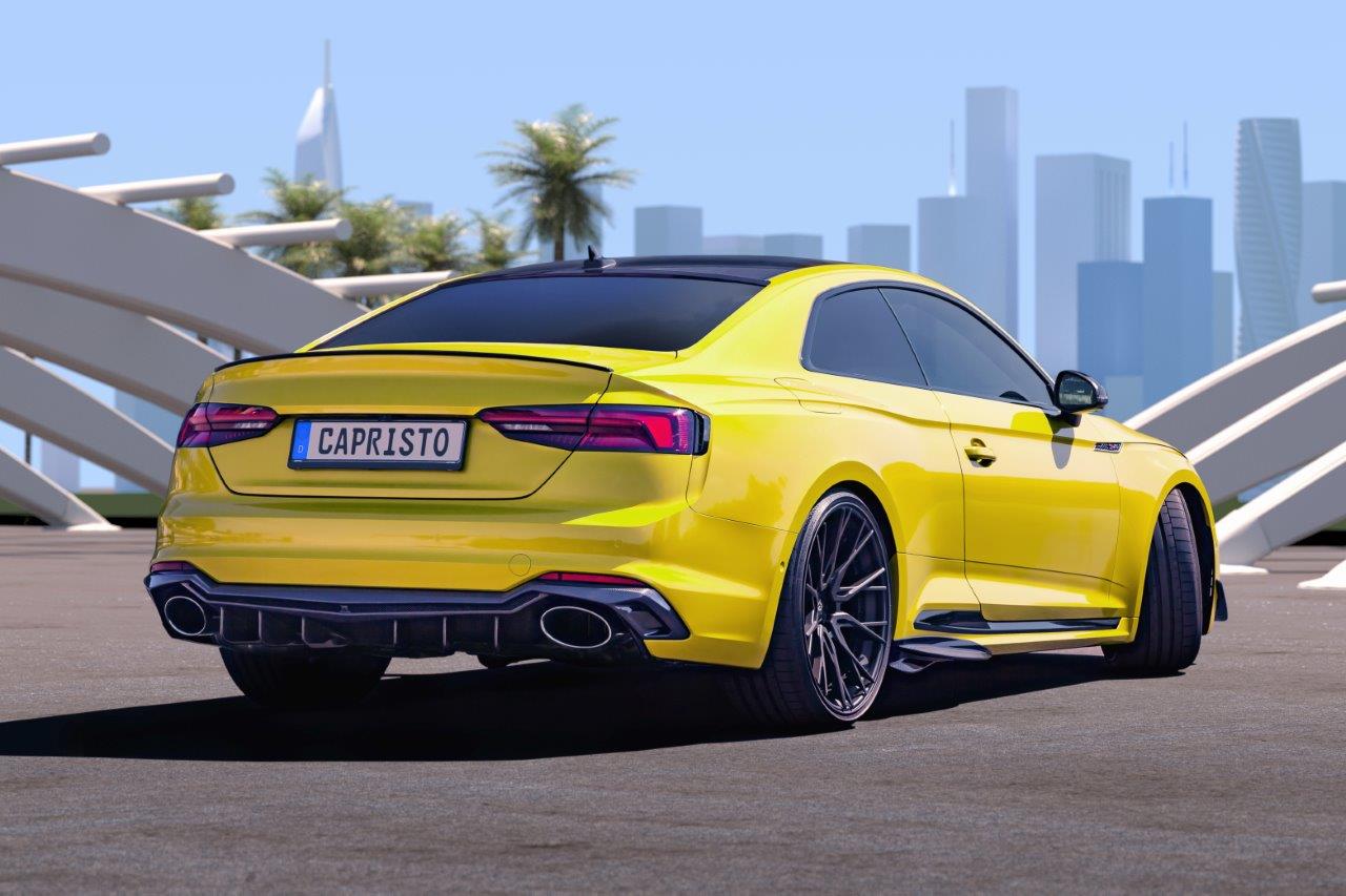 Capristo Audi RS5 (F5) Coupe - ECE Valved Exhaust, MidPipes + RS Oval Tips (CES3)