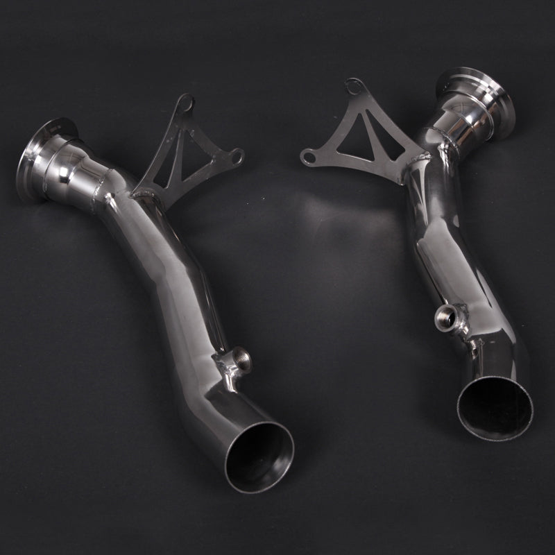 Capristo Ferrari 458 - Cat Spare Pipes + Heat Protection