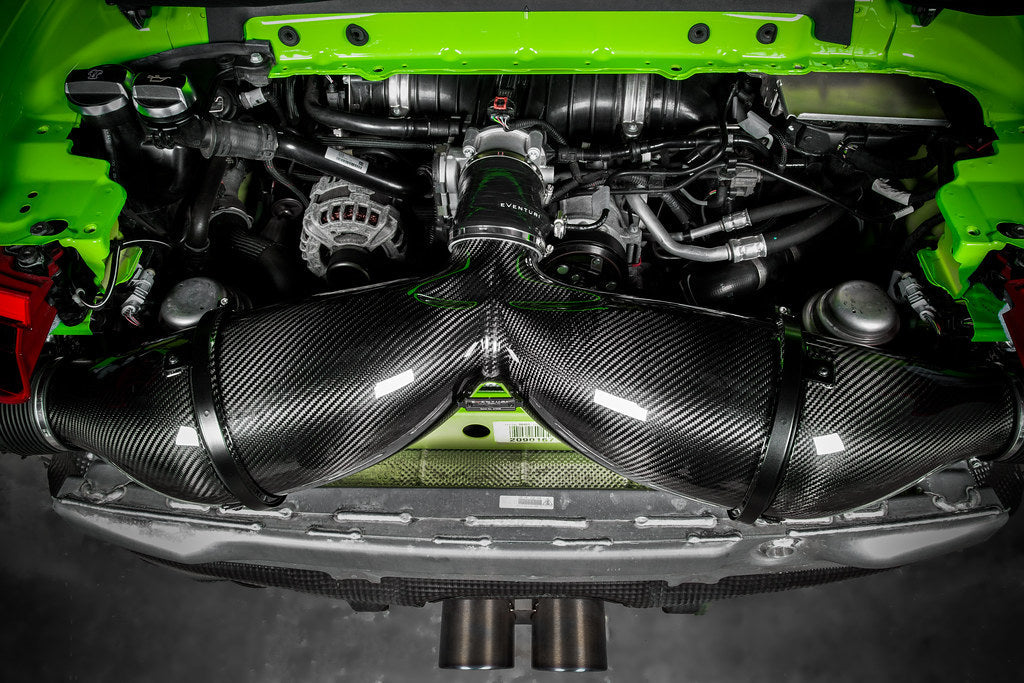 Capristo Eventuri Porsche 991.1 / 991.2 GT3 RS Black Carbon Intake System