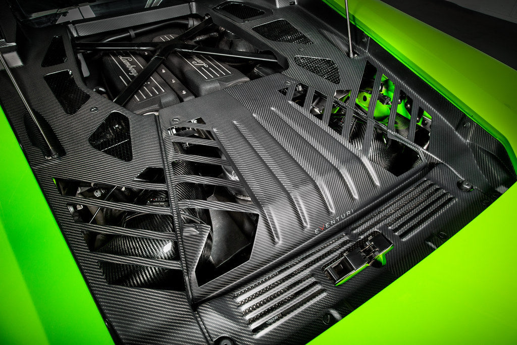 Capristo Eventuri Lamborghini Huracan V10 Black Carbon Intake System