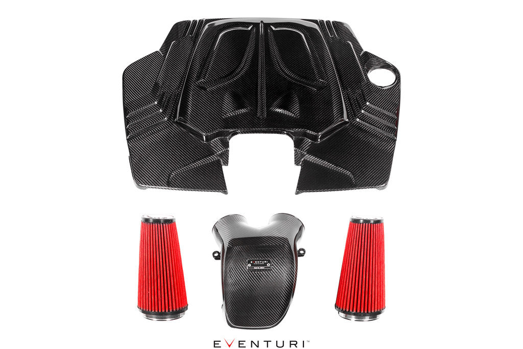 Capristo Eventuri Porsche Cayenne 3.0 Turbo V6 Black Carbon Intake System