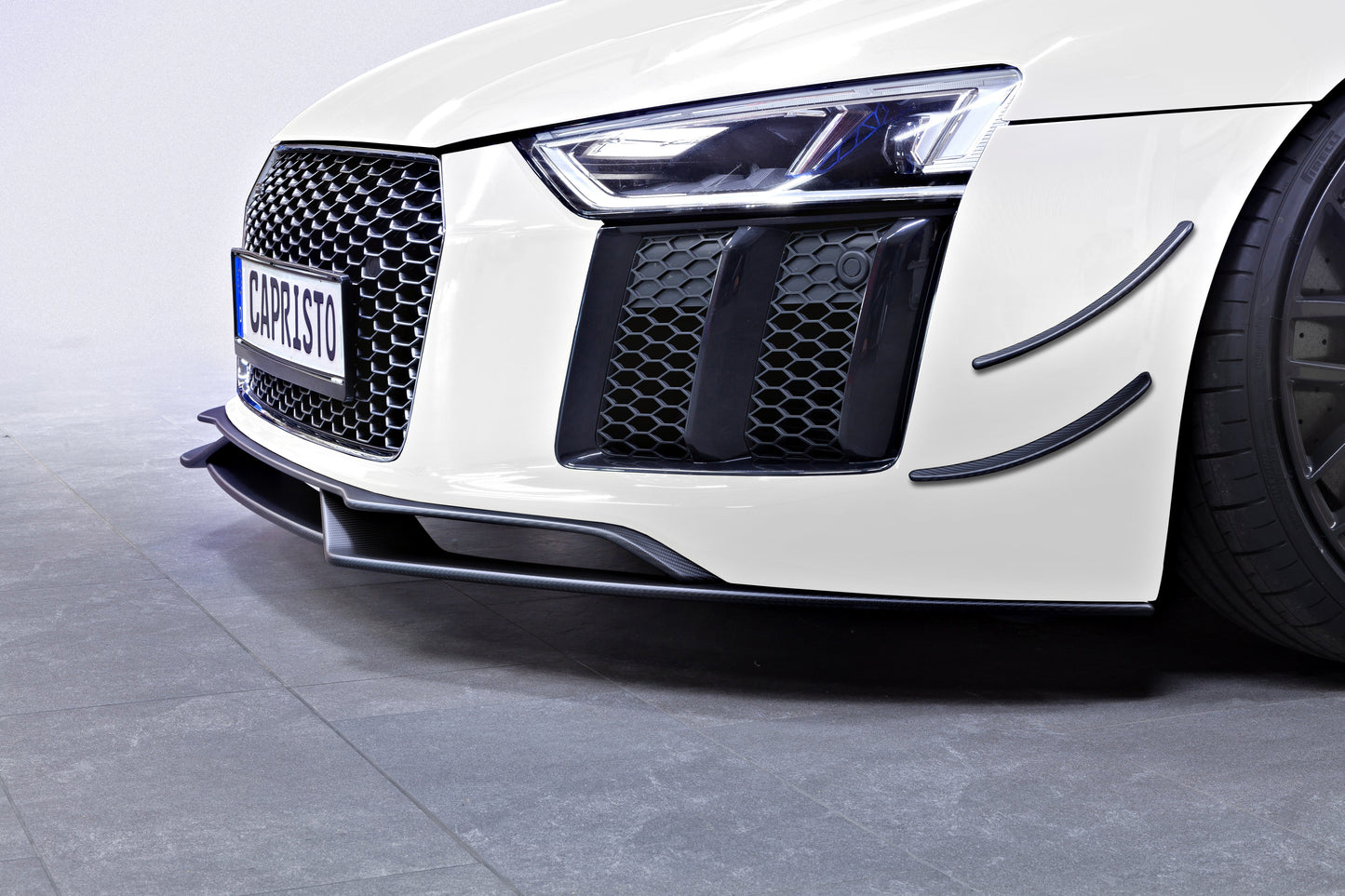 Capristo Audi R8 (Gen2) - Carbon Fiber Front Fins