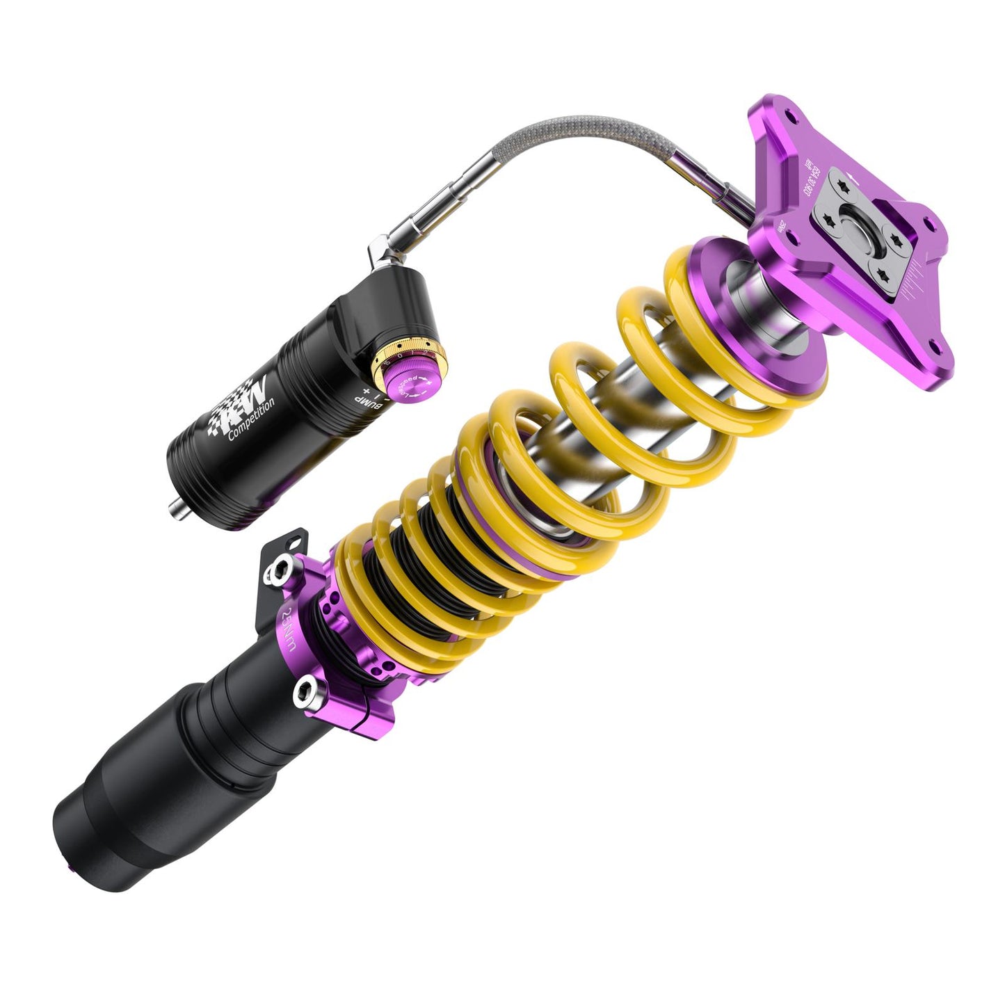 KW McLaren 720S V4 RACING KIT (RACE SLICKS; REAR COILOVER CONV.) - 39720348