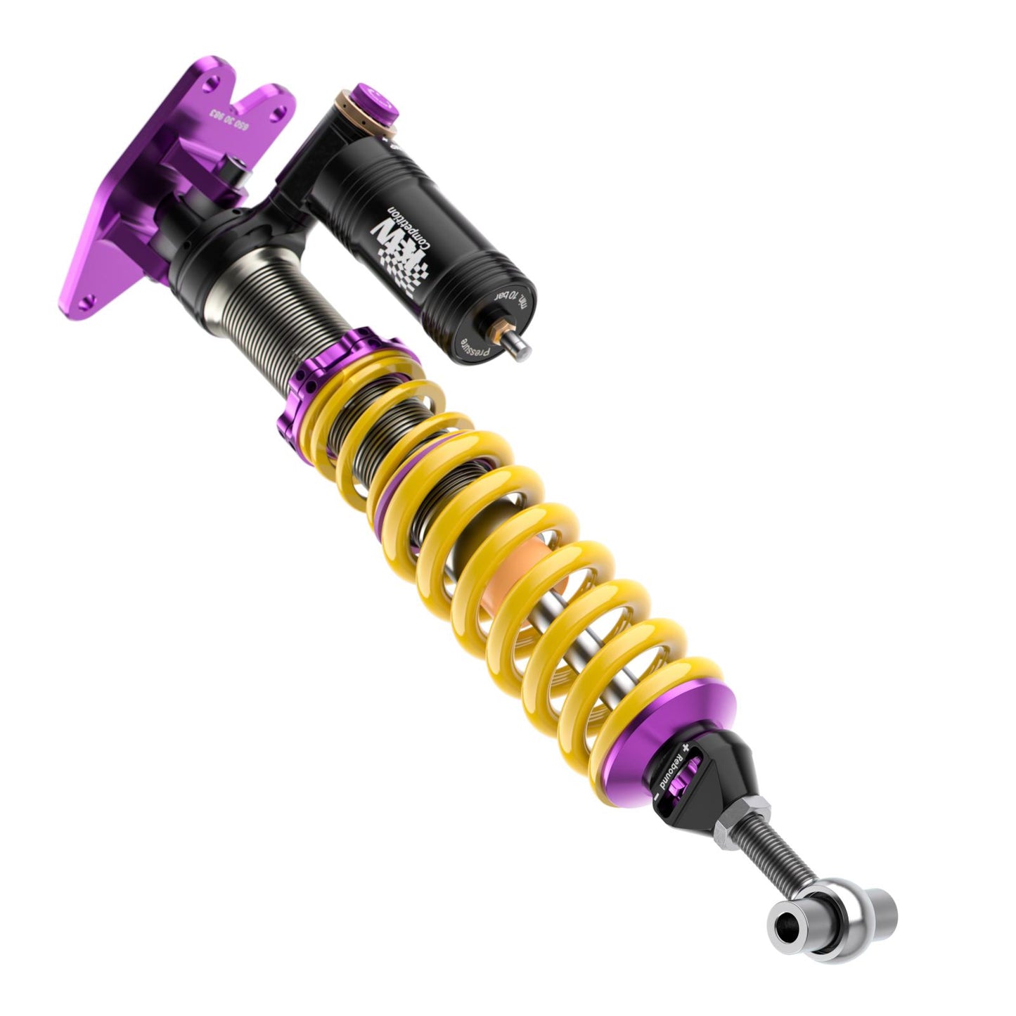 KW McLaren 720S V4 RACING KIT (R-COMPOUND; REAR COILOVER CONV.) - 39720338