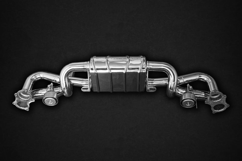 Capristo Porsche 718 Spyder/GTS/Cayman GT4 - Valved Exhaust (OEM tips)