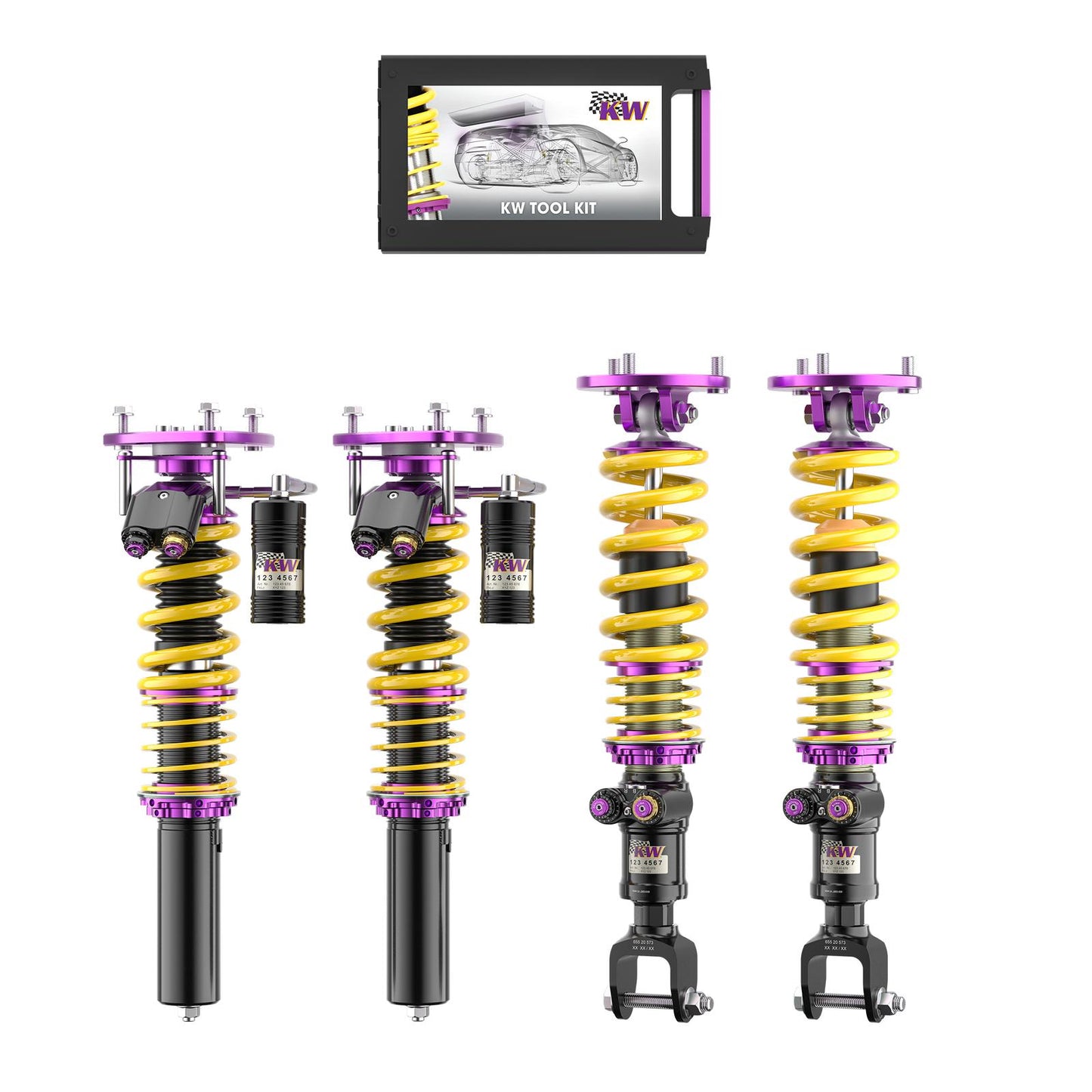 KW Ferrari 458 V5 RACING KIT (R-COMPOUND) - 3970542458