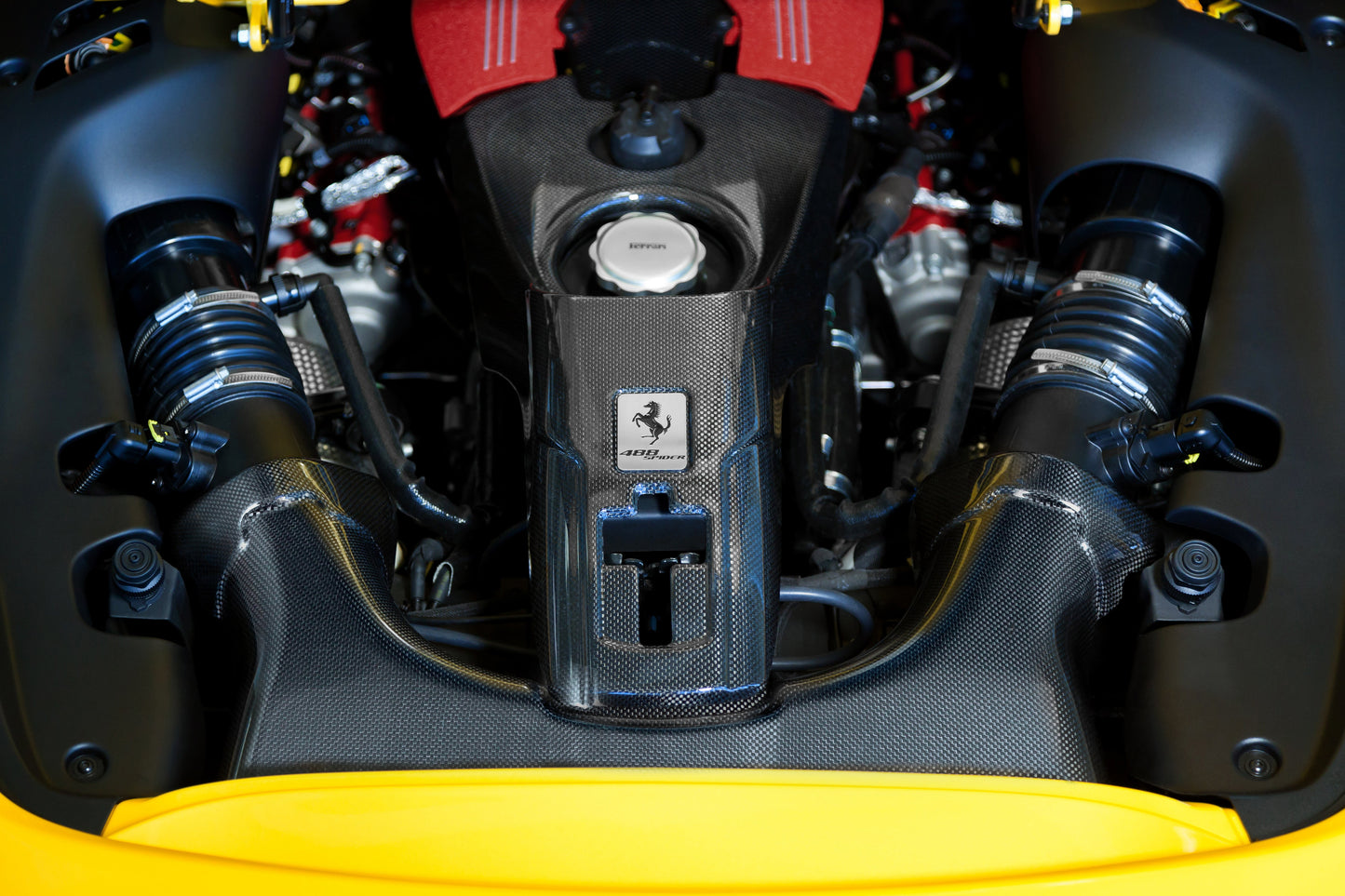 Capristo Ferrari 488 - Carbon Fiber Airbox Cover