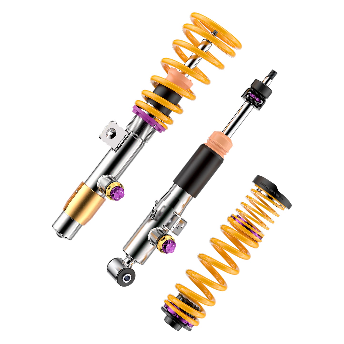 KW McLaren 720S COILOVER KIT V4 BUNDLE - 3A7200EQ