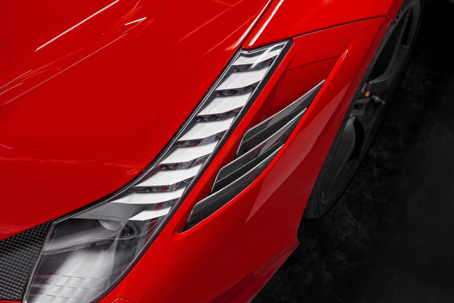 Capristo Ferrari 458 Speciale - Carbon Fiber Air Outlet Ribs
