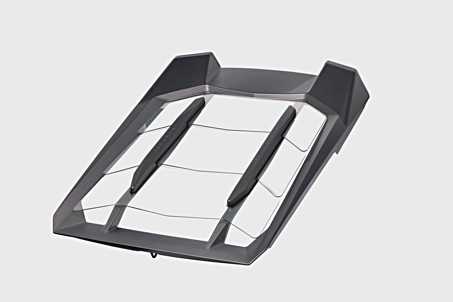 Capristo Lamborghini Huracan - Carbon Fiber + Glass Bonnet (With Scoops)