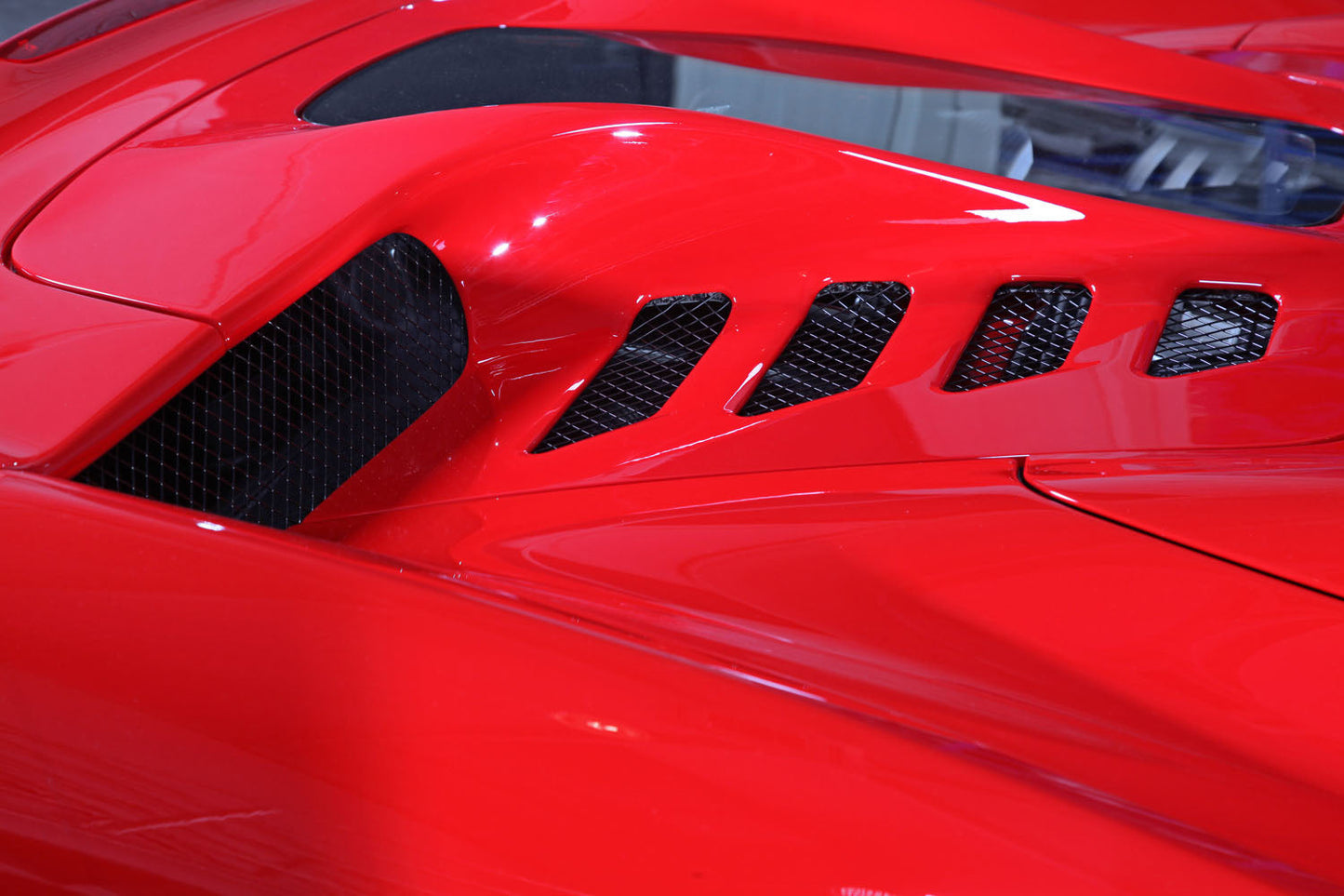 Capristo Ferrari 458 Spider - Carbon Fiber + Glass Bonnet