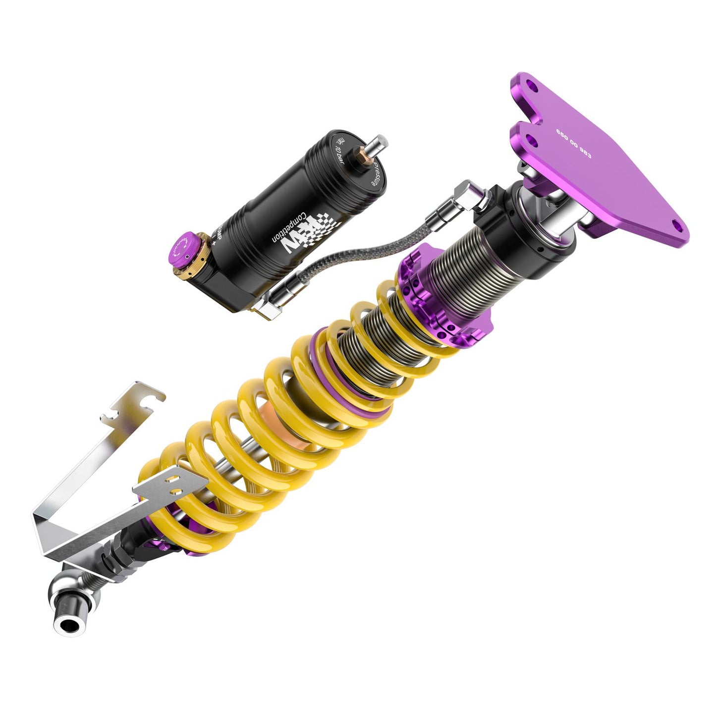 KW McLaren 720S V4 RACING KIT (R-COMPOUND; REAR COILOVER CONV.) - 39720346