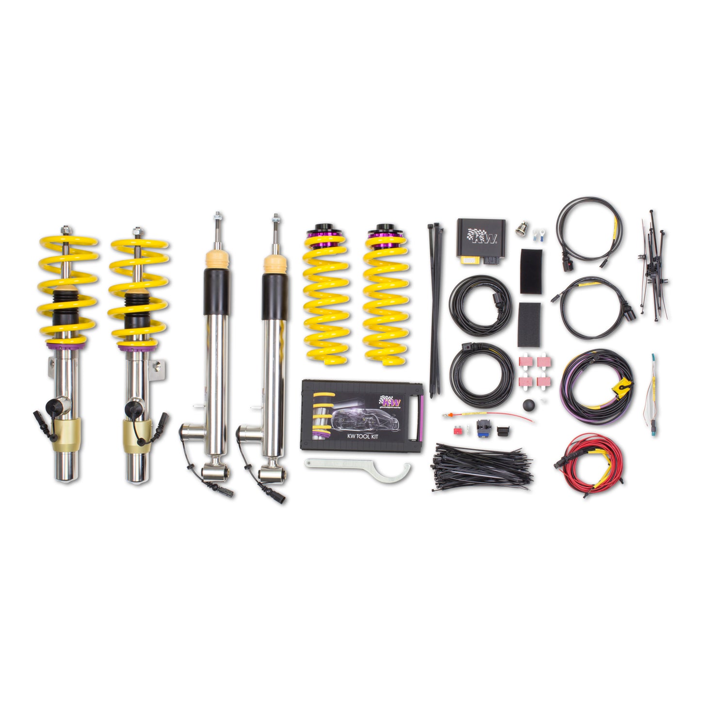 KW Audi/Porsche Multi-Fitment DDC ECU COILOVER KIT - 39020004